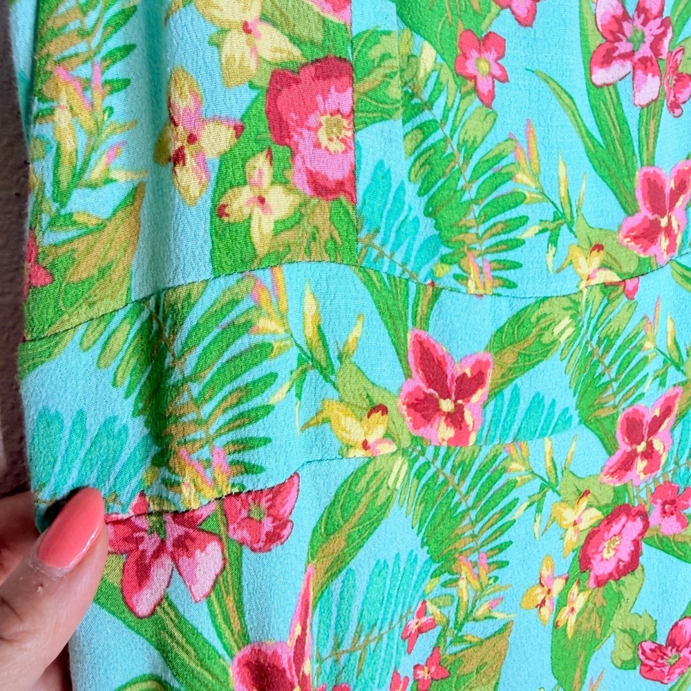 Matilda Jane The Bay Hawaiian Hello Lovely floral Women 10 Tropical Sundress - Picture 6 of 13